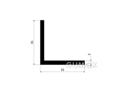 GUMMIPROFILE L-FORM - EPDM